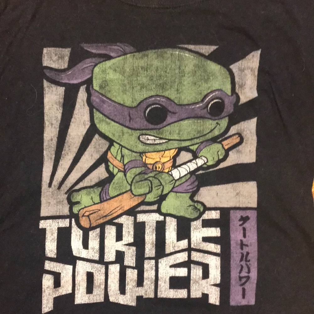 Small TMNT pop tee